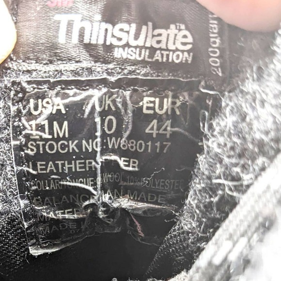 Wolverine Shoes Mens 11 Muscovy Chukka Boots Leather Ankle Lace Up Work Insulate - Picture 9 of 10